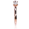 Diamond Sky Jewelry Auksinis žiedas su deimantais „Solitaras X“