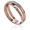 Diamond Sky Jewelry Auksinis žiedas su deimantais „Joanna II“