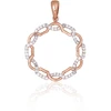 Diamond Sky Jewelry Auksinis pakabukas su deimantais „Omega II“