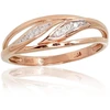Diamond Sky Jewelry Auksinis žiedas su deimantais „Arianna“