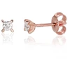 Diamond Sky Jewelry Auksiniai auskarai su deimantais „Solitaras II“