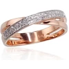 Diamond Sky Jewelry Auksinis žiedas su deimantais „Joanna II“