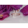 Diamond Sky Jewelry Auksinis žiedas su cirkoniais „Khonsu III“