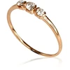 Diamond Sky Jewelry Auksinis žiedas su deimantais „Auksinė Meilė VIII“