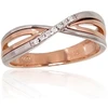 Diamond Sky Jewelry Auksinis žiedas su deimantais „X-Factor“