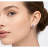 Diamond Sky Jewelry Auksiniai auskarai su deimantais ir safyrais „Eternity II“