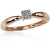 Diamond Sky Jewelry Auksinis žiedas su deimantais „Solitaras II“