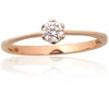 Diamond Sky Jewelry Auksinis žiedas su deimantais „Jos Akių Šviesa“