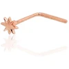 Diamond Sky Jewelry Auksinis nosies auskaras „North Star“