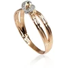Diamond Sky Jewelry Auksinis žiedas su deimantais „Omega“