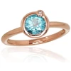 Diamond Sky Jewelry Auksinis žiedas su deimantais ir topazais „Garmiona II“