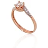 Diamond Sky Jewelry Auksinis žiedas su cirkoniais „Juno Gold XXVI“