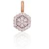 Diamond Sky Jewelry Auksinis pakabukas su deimantais „Deimantų Gėlė“