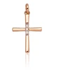 Diamond Sky Jewelry Auksinis pakabukas su deimantais „Veritas“