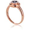 Diamond Sky Jewelry Auksinis žiedas su deimantais ir safyrais „The Light of Sapphire II“