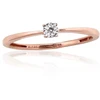 Diamond Sky Jewelry Auksinis žiedas su deimantais „Solitaras II“
