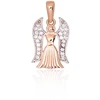 Diamond Sky Jewelry Auksinis pakabukas su cirkoniais „Angel XIV“