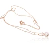 Diamond Sky Jewelry Auksinis vėrinys su cirkoniais ir perlais „Galos“