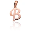 Diamond Sky Jewelry Auksinis raidės pakabukas su cirkoniais „B IV“