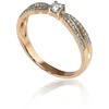 Diamond Sky Jewelry Auksinis žiedas su deimantais „Joanna IX“