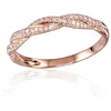 Diamond Sky Jewelry Auksinis žiedas su deimantais „Alpina“