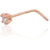 Diamond Sky Jewelry Auksinis pilvo auskaras su cirkoniais „Juno Mini III“