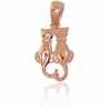 Diamond Sky Jewelry Auksinis pakabukas „Katė III“