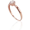 Diamond Sky Jewelry Auksinis žiedas su cirkoniais „Naujoji Klasika“