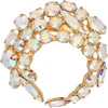 Diamond Sky Jewelry Segė moterims DiamondSky „Crystal Branch (Aurora Borealis)“ su Swarovski kristalais