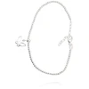 Diamond Sky Jewelry Sidabrinė apyrankė „Butterfly Flight“