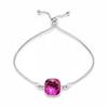 Diamond Sky Jewelry Sidabrinė apyrankė moterims DiamondSky „Glare (Fuchsia)“