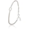 Diamond Sky Jewelry Sidabrinė apyrankė „Nit“