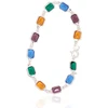 Diamond Sky Jewelry Sidabrinė apyrankė su cirkoniais „Stained Glass“