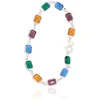 Diamond Sky Jewelry Sidabrinė apyrankė su cirkoniais „Stained Glass“