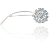 Diamond Sky Jewelry Sidabrinė sagė „Dandelion II“