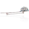 Diamond Sky Jewelry Sidabrinė sagė „Dandelion II“
