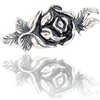 Diamond Sky Jewelry Sidabrinė sagė „Rosalind“