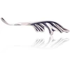 Diamond Sky Jewelry Sidabrinė sagė „Sidabrinis Plume“