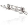 Diamond Sky Jewelry Sidabrinė sagė su cirkoniais „Olive Branch“