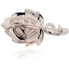 Diamond Sky Jewelry Sidabrinė sagė su perlais „Dewdrop III“