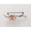 Diamond Sky Jewelry Sidabrinė sagė su perlais „Dewdrop“