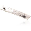 Diamond Sky Jewelry Sidabrinė sagė su perlais „Bark Weave“