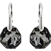 Diamond Sky Jewelry Sidabriniai auskarai „Frozen Edges (Sidabrinis Night)“ su Swarovski® kristalais