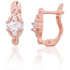 Diamond Sky Jewelry Sidabriniai auskarai su cirkoniais „Shining Tear II“