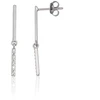 Diamond Sky Jewelry Sidabriniai auskarai su cirkoniais „Nirrti II“