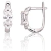 Diamond Sky Jewelry Sidabriniai auskarai su cirkoniais „Sidabrinis Mist V“