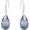 Diamond Sky Jewelry Sidabriniai auskarai „Baroque III (Vitrail Light)“ su Swarovski® kristalais