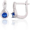 Diamond Sky Jewelry Sidabriniai auskarai su cirkoniais „Vine V“