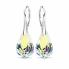 Diamond Sky Jewelry Sidabriniai auskarai „Helix (Aurora Borealis)“ su Swarovski® kristalais