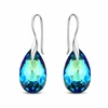 Diamond Sky Jewelry Sidabriniai auskarai „Baroque (Bermuda Mėlyna)“ su Swarovski® kristalais